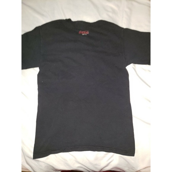 Coca-Cola Coke T-Shirt Size Small Zero Logo Loco Black Romania - Picture 5 of 5
